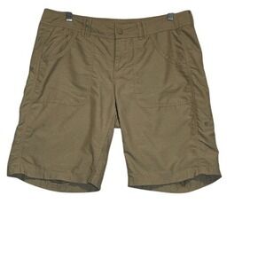The North‎ Face Horizon 2.0 Roll-Up Hiking Shorts Khaki Quick-Dry Size 10
